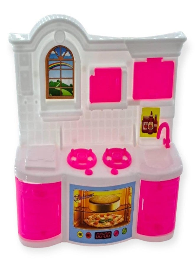 JNiL Little Chef Kids Kitchen Play Set with Cooking Kitchen Set Play Toy - Image 4